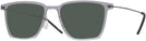 Square Transparent Grey LZ-65 Titanium Progressive Reading Sunglasses View #1