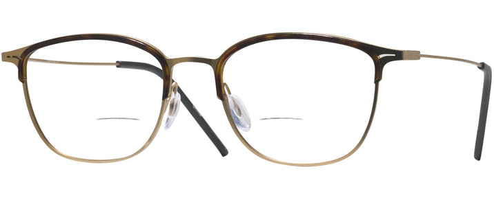 Square Gold/tortoise LZ-66 Bifocal View #1