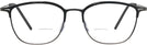 Square Gunmetal/black LZ-66 Bifocal View #2