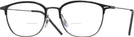 Square Gunmetal/black LZ-66 Bifocal View #1