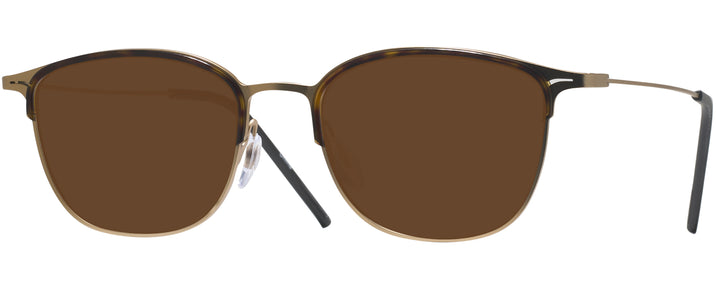 Square Gold/tortoise LZ-66 Progressive Reading Sunglasses View #1