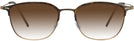 Square Gold/tortoise LZ-66 w/ Gradient Progressive Reading Sunglasses View #2