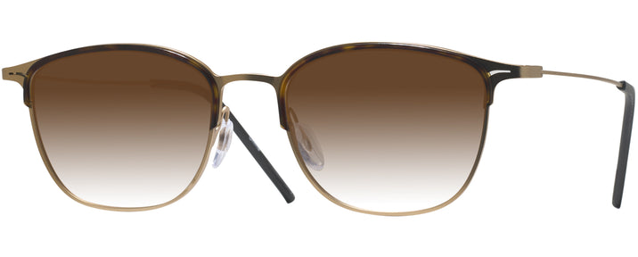 Square Gold/tortoise LZ-66 w/ Gradient Progressive Reading Sunglasses View #1