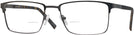 Rectangle Gunmetal W/ Tortoise LZ-67 Bifocal View #1