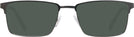 Rectangle Gunmetal W/ Tortoise LZ-67 Progressive Reading Sunglasses View #2
