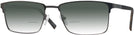 Rectangle Gunmetal W/ Tortoise LZ-67 w/ Gradient Bifocal Reading Sunglasses View #1