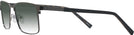 Rectangle Gunmetal W/ Tortoise LZ-67 w/ Gradient Progressive Reading Sunglasses View #3