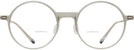 Round Transparent Grey LZ-69 Bifocal View #2
