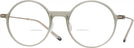 Round Transparent Grey LZ-69 Bifocal View #1
