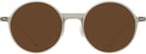 Round Transparent Grey LZ-69 Progressive Reading Sunglasses View #2