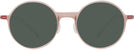 Round Transparent Pink LZ-69 Progressive Reading Sunglasses View #2