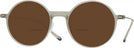 Round Transparent Grey LZ-69 Bifocal Reading Sunglasses View #1