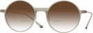 Round Transparent Grey LZ-69 w/ Gradient Bifocal Reading Sunglasses View #1