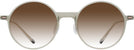 Round Transparent Grey LZ-69 w/ Gradient Progressive Reading Sunglasses View #2