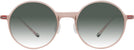 Round Transparent Pink LZ-69 w/ Gradient Progressive Reading Sunglasses View #2