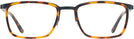 Rectangle Matte Blue/shiny Tortoise Titanium Lite-Flex 1 Single Vision Full Frame View #2