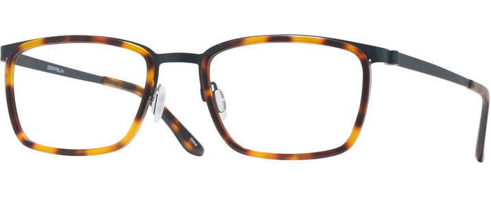 Rectangle Matte Blue/shiny Tortoise Titanium Lite-Flex 1 Computer Style Progressive View #1