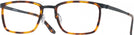 Rectangle Matte Blue/shiny Tortoise Titanium Lite-Flex 1 Single Vision Full Frame View #1