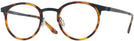 Rectangle Matte Blue/shiny Tortoise Titanium Lite-Flex 1 Single Vision Full Frame View #1