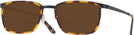 Rectangle Matte Blue/shiny Tortoise Titanium Lite-Flex 1 Bifocal Reading Sunglasses View #1