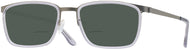 Matte Silver/shiny Transparent Grey #1