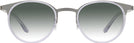 Rectangle Matte Silver/shiny Transparent Grey Titanium Lite-Flex 2 w/ Gradient Progressive Reading Sunglasses View #2