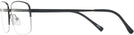 Rectangle Black Titanium XVI Progressive No-Lines View #3