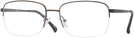 Rectangle Bronze Titanium XVI Progressive No-Lines View #1