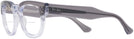 Square Grey On Transparent Ray-Ban 0298V Bifocal View #3
