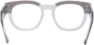 Square Grey On Transparent Ray-Ban 0298V Single Vision Full Frame View #4