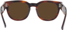 Square Striped Havana Ray-Ban 0298V Progressive No Line Reading Sunglasses View #4
