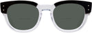 Square Black On Transparent Ray-Ban 0298V Bifocal Reading Sunglasses View #2