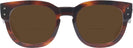 Square Striped Havana Ray-Ban 0298V Bifocal Reading Sunglasses View #2
