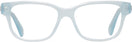 Rectangle Opal Light Blue Swarovski 2007 Single Vision Full Frame View #2