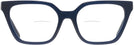Rectangle Transparent Navy Tory Burch 2133U Bifocal View #2