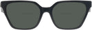 Rectangle Black Tory Burch 2133U Bifocal Reading Sunglasses View #2