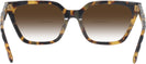 Rectangle Tokyo Tortoise Tory Burch 2133U w/ Gradient Bifocal Reading Sunglasses View #4