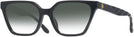 Rectangle Black Tory Burch 2133U w/ Gradient Progressive No-Line Reading Sunglasses View #1