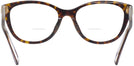 Square Dark Tortoise Tory Burch 2137U Single Vision Full Frame View #4