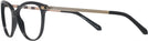 Square Black Burberry 2280 Progressive No-Lines View #3
