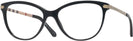 Square Black Burberry 2280 Progressive No-Lines View #1