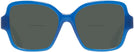 Square,Oversized Blue Burberry 2374 Bifocal Reading Sunglasses View #2