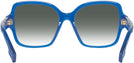 Square,Oversized Blue Burberry 2374 w/ Gradient Progressive No-Line Reading Sunglasses View #4