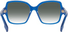 Square,Oversized Blue Burberry 2374 w/ Gradient Progressive No-Line Reading Sunglasses View #4