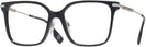 Square,Oversized Black Burberry 2376 Progressive No-Lines View #1