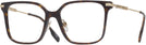 Square,Oversized Dark Havana Burberry 2376 Progressive No-Lines View #1