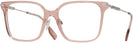 Square,Oversized Rose Burberry 2376 Progressive No-Lines View #1