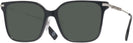 Square,Oversized Black Burberry 2376 Progressive No-Line Reading Sunglasses View #1