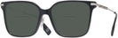 Square,Oversized Black Burberry 2376 Bifocal Reading Sunglasses View #1