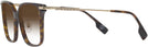 Square,Oversized Dark Havana Burberry 2376 w/ Gradient Bifocal Reading Sunglasses View #3